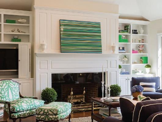 Living room interior design by Elizabeth Home Design & Decor